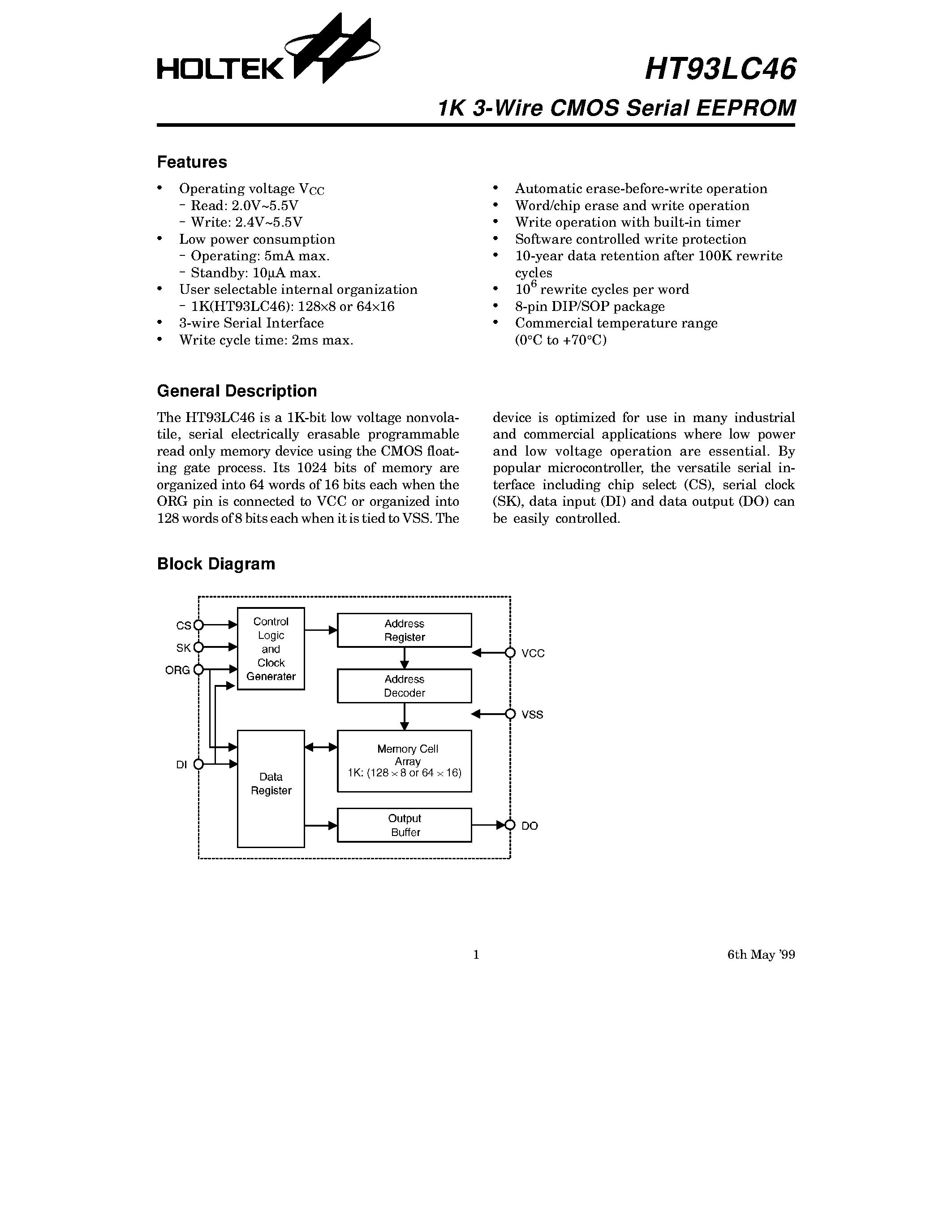 93lc66a-datasheet