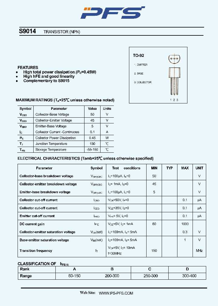c9014-datasheet