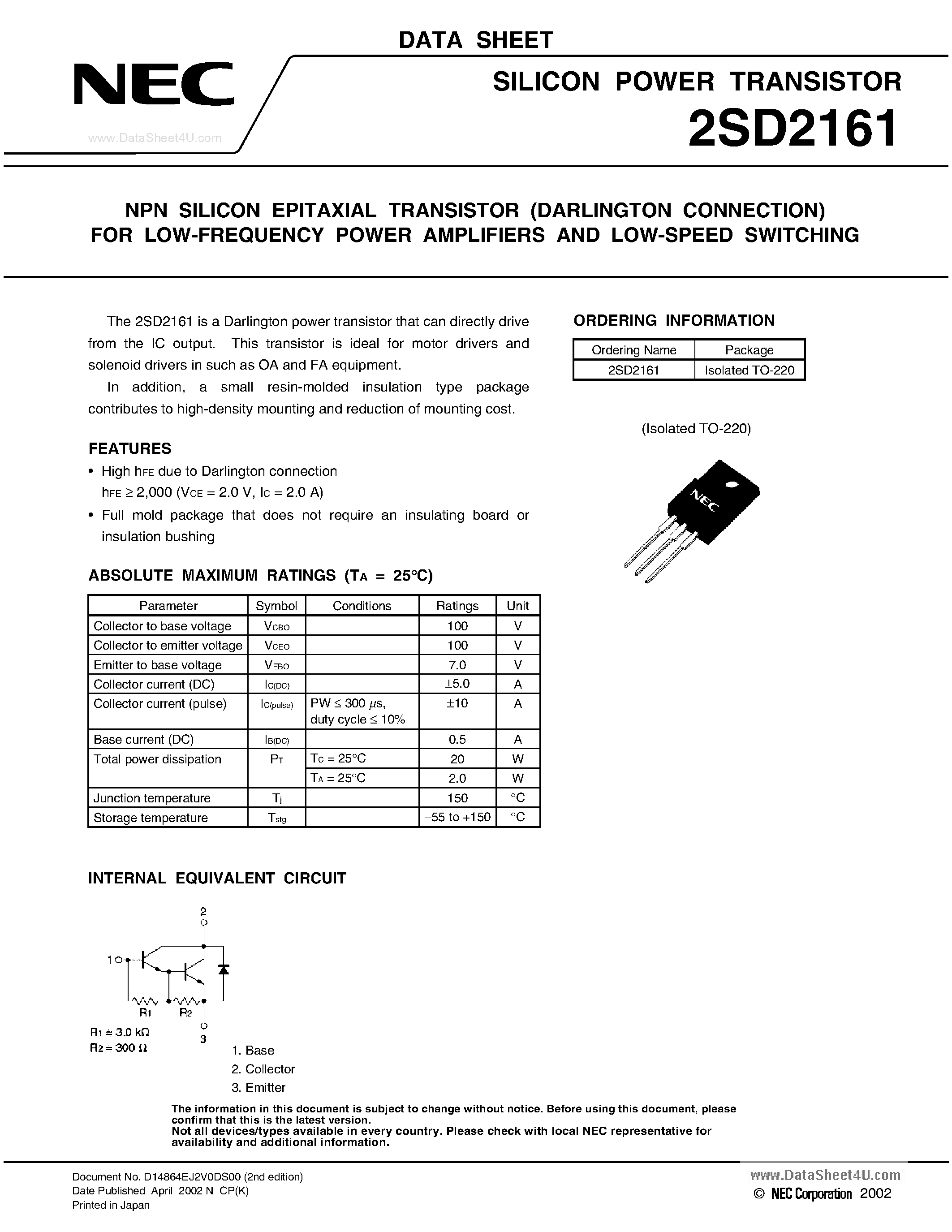 nec-d560-datasheet nec-d560-datasheet