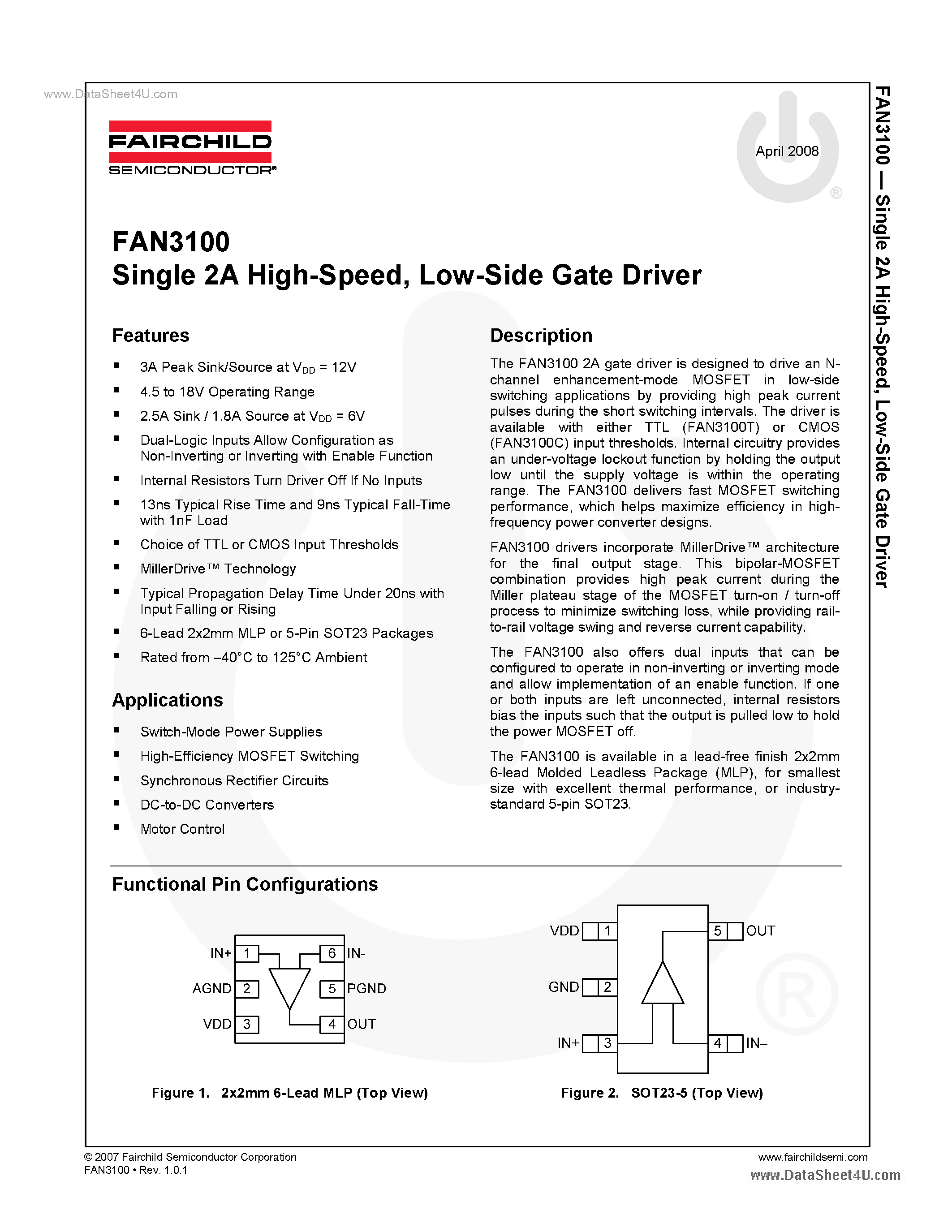fan3100-datasheet fan3100-datasheet