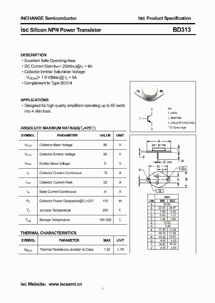 2sb618-datasheet 2sb618-datasheet
