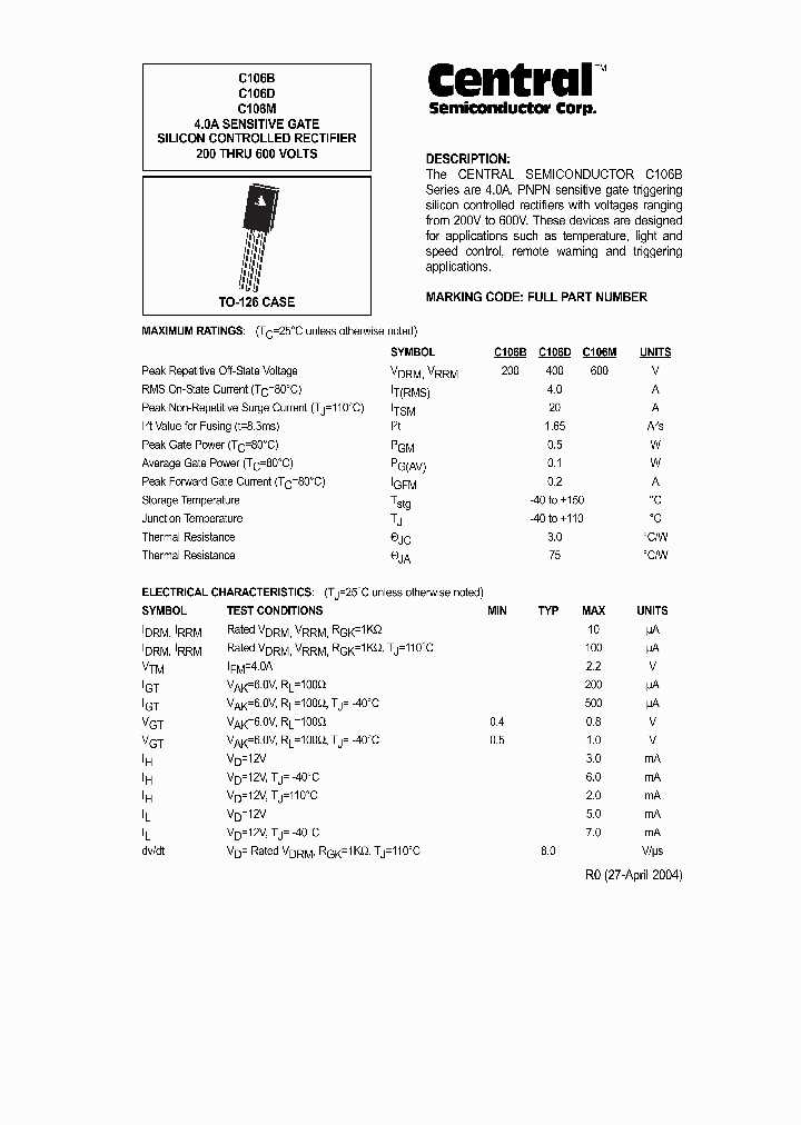 fr106-datasheet fr106-datasheet