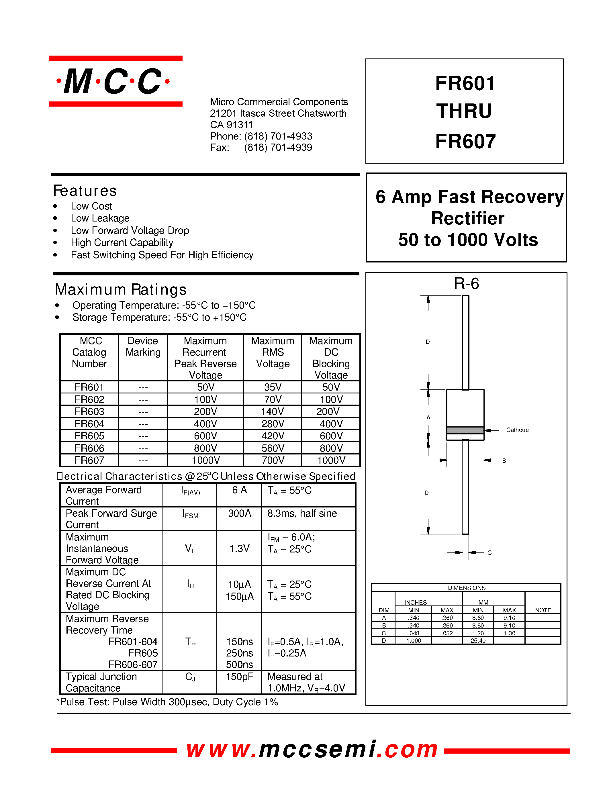 fr307-datasheet