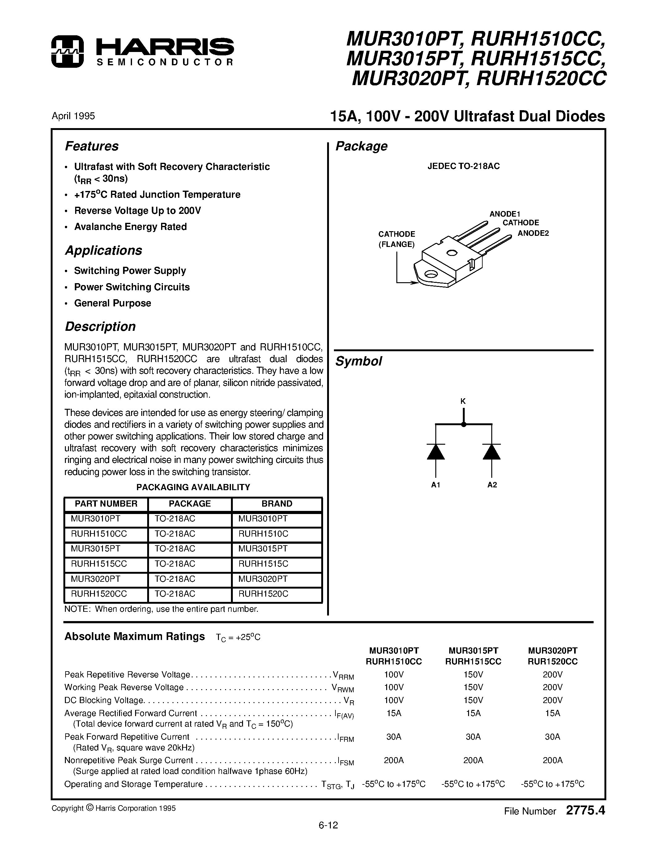 mur3020wt-datasheet