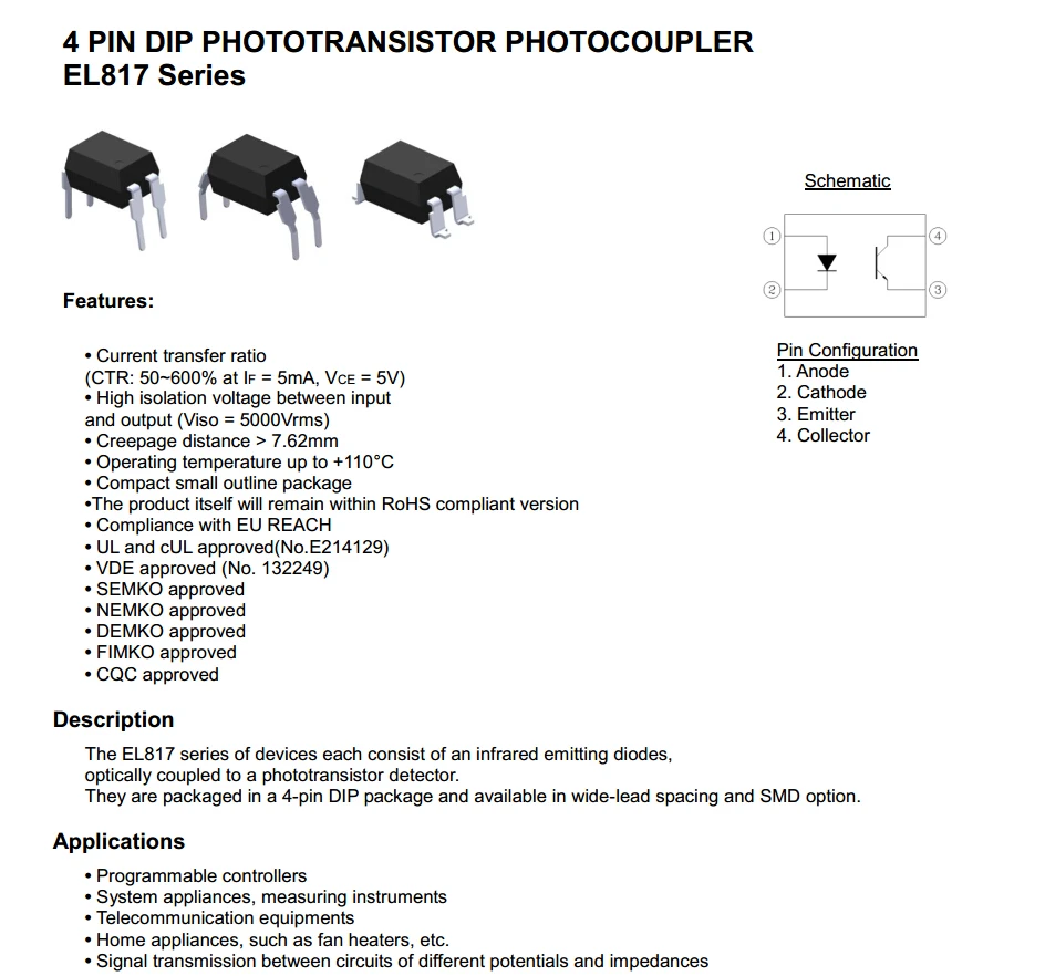 817cn-datasheet 817cn-datasheet