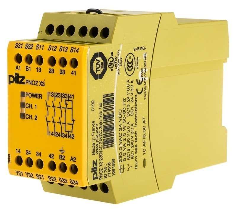 pilz-pnoz-x3-datasheet