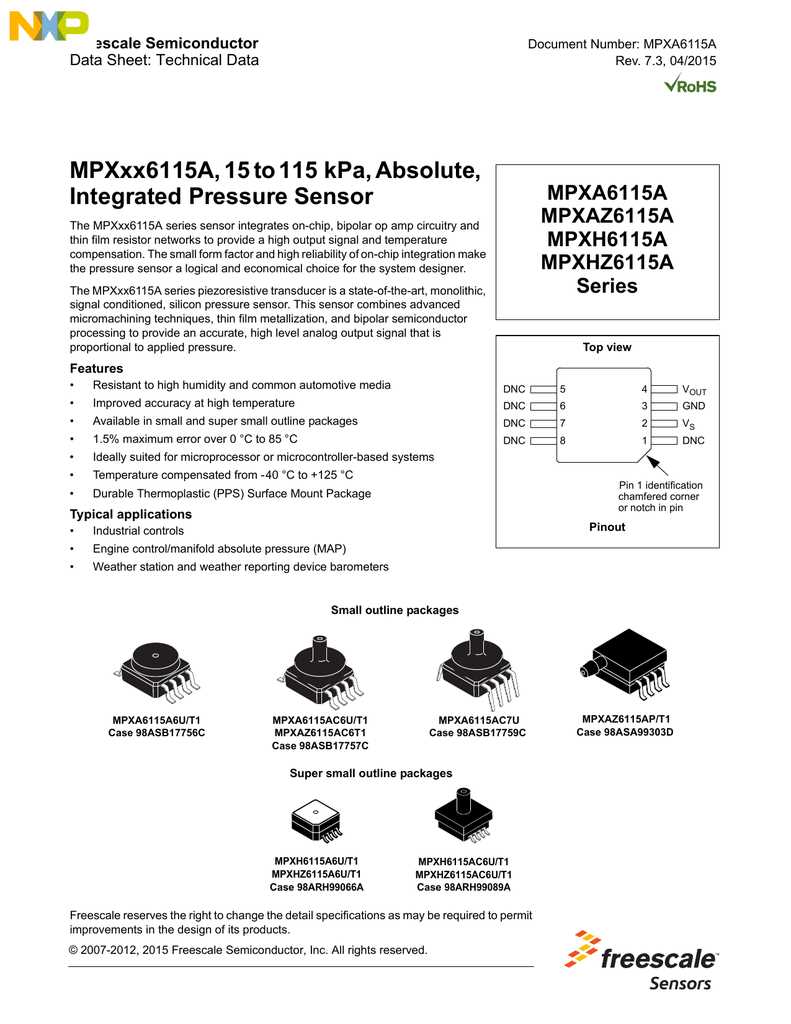 mpxhz6400a-datasheet