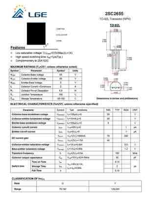 2sc2655-datasheet 2sc2655-datasheet