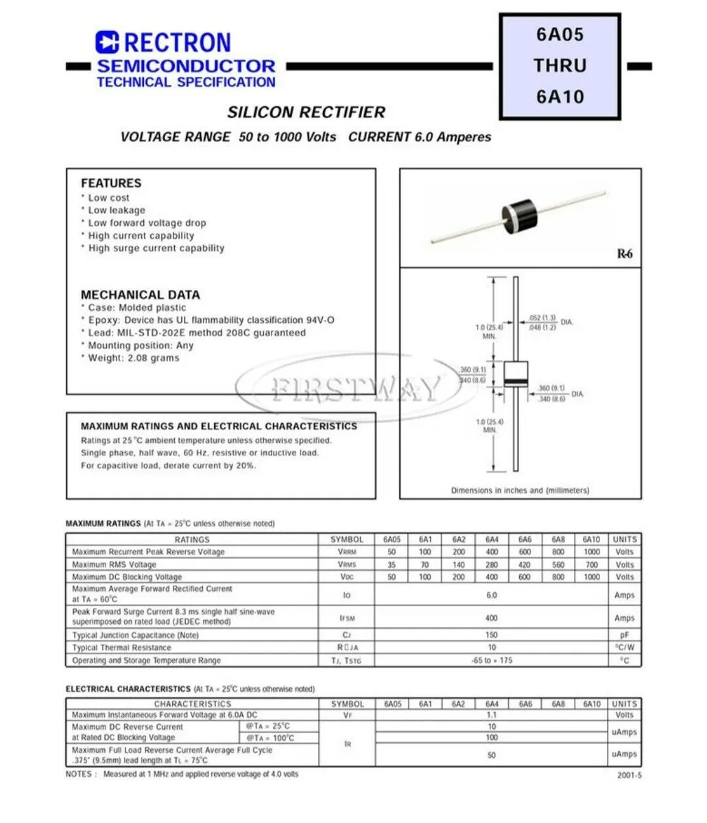 10sq050-diode-datasheet
