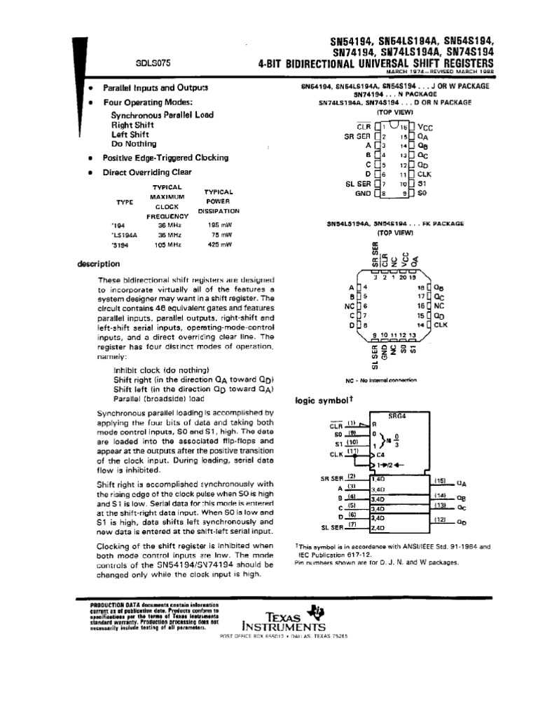 ic-74194-datasheet