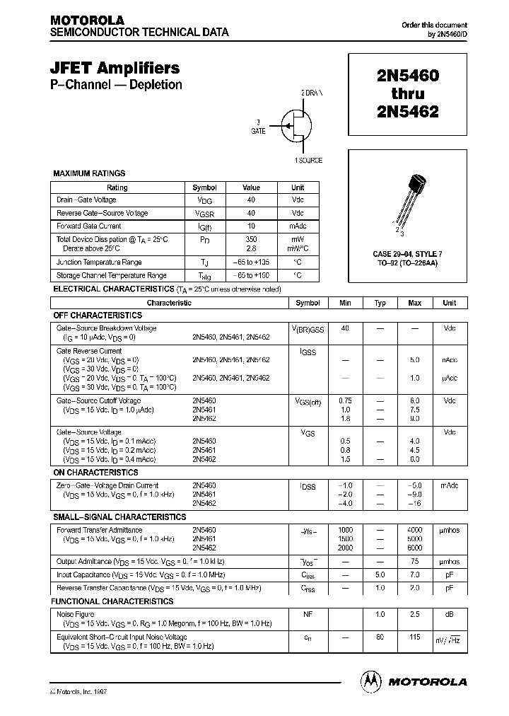 2n5462-datasheet