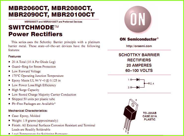 mbr30100ct-datasheet