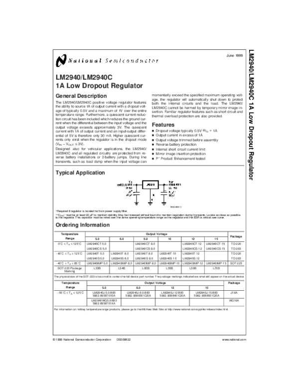 lm2940-datasheet lm2940-datasheet