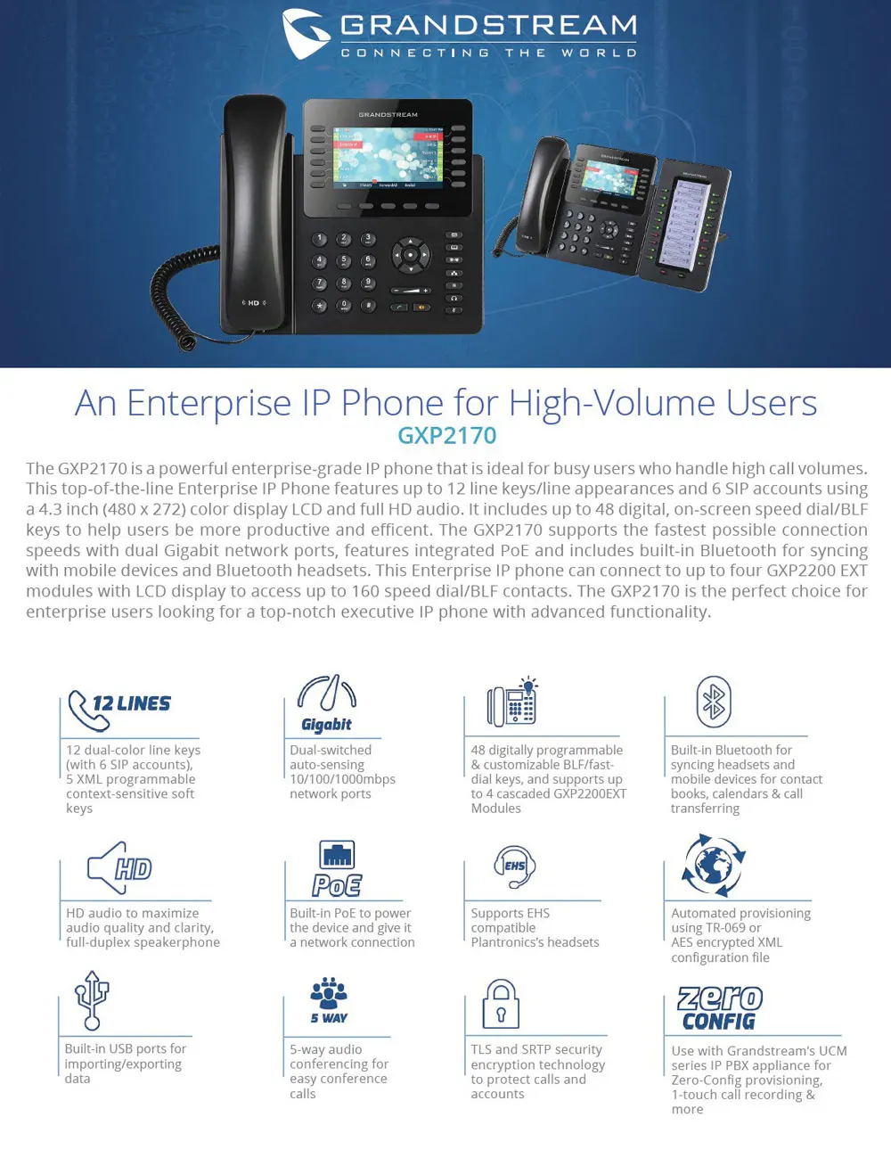 grandstream-2160-datasheet