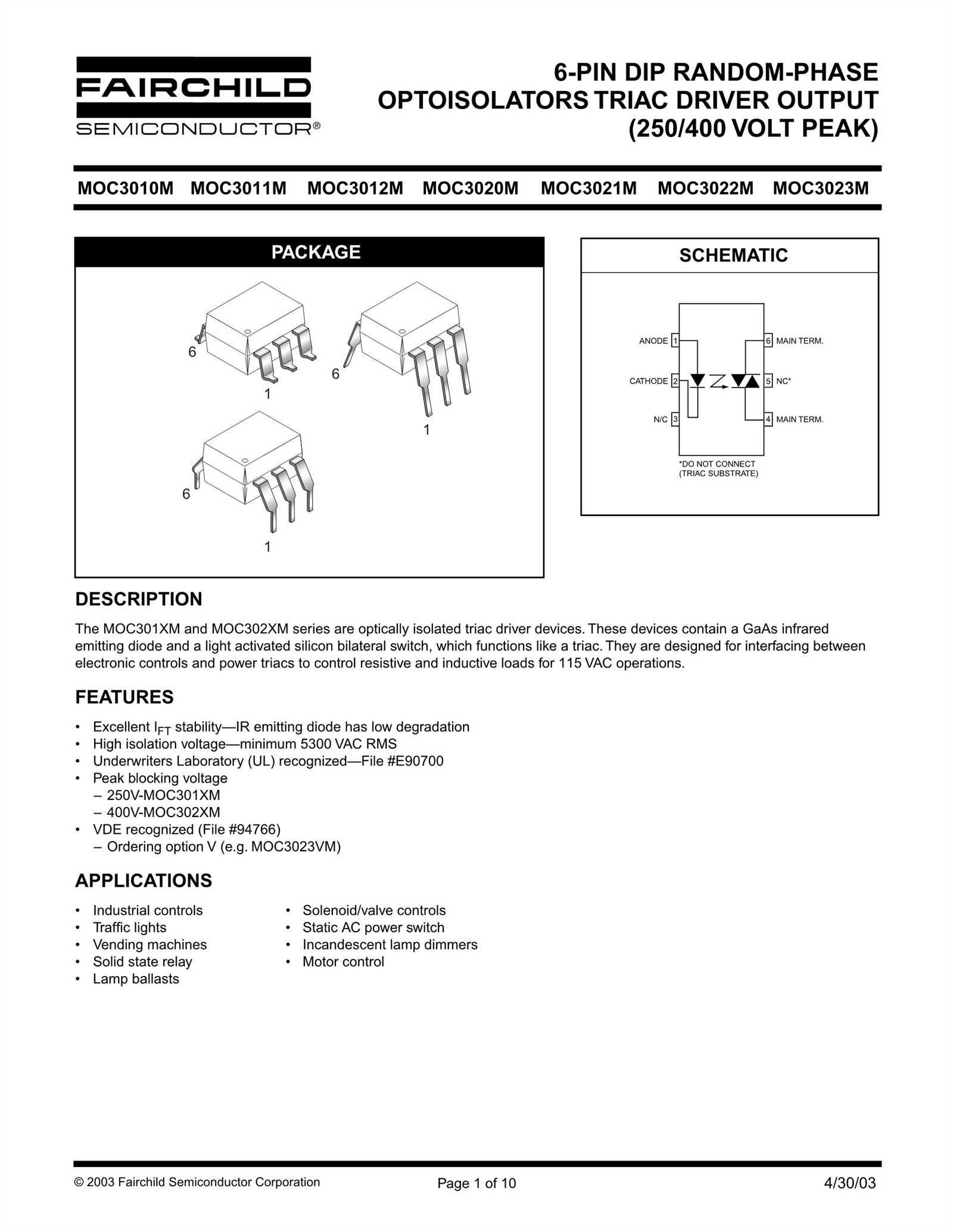 moc3051m-datasheet