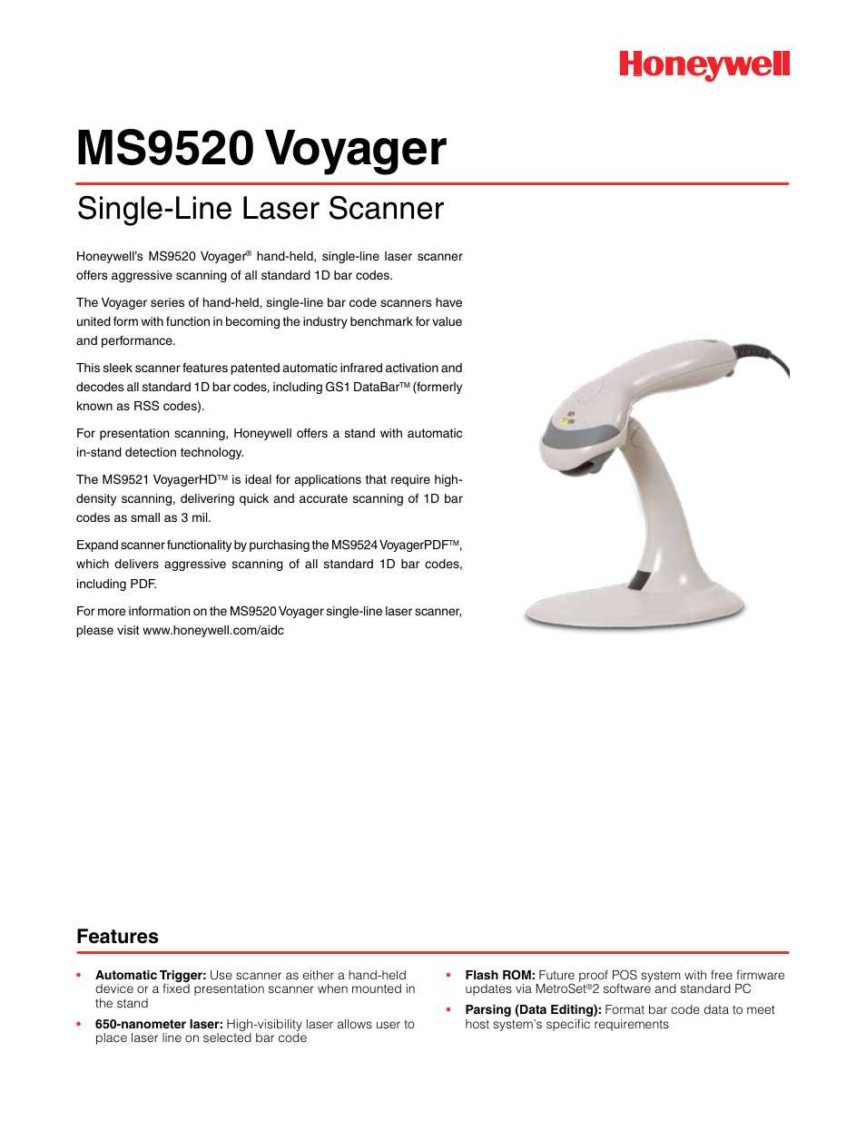 honeywell-spyder-datasheet