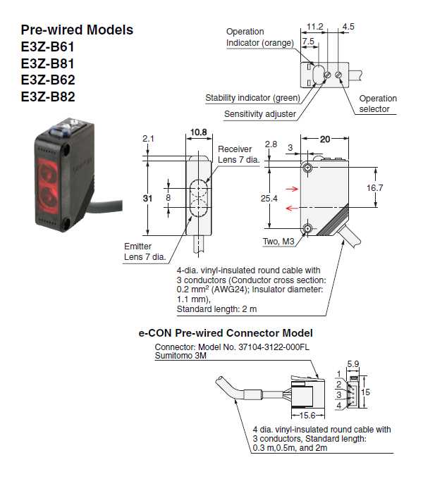 omron-e3z-r86-datasheet omron-e3z-r86-datasheet