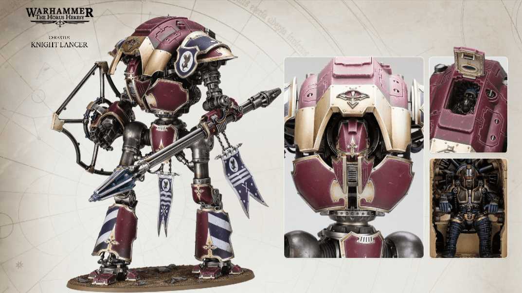 Unlock the Power Imperial Knight Crusader Datasheet Revealed