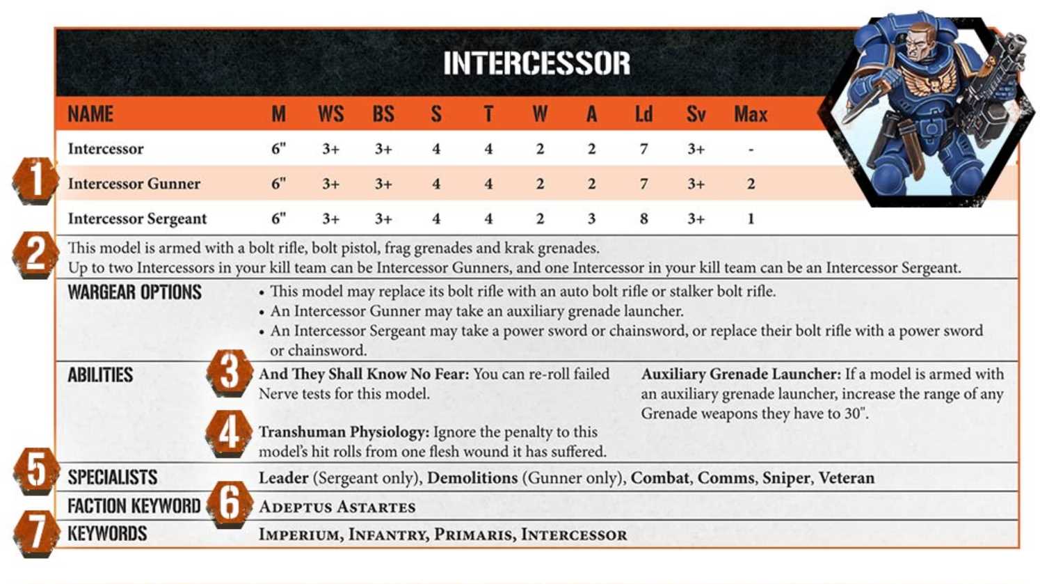 intercessors-datasheet