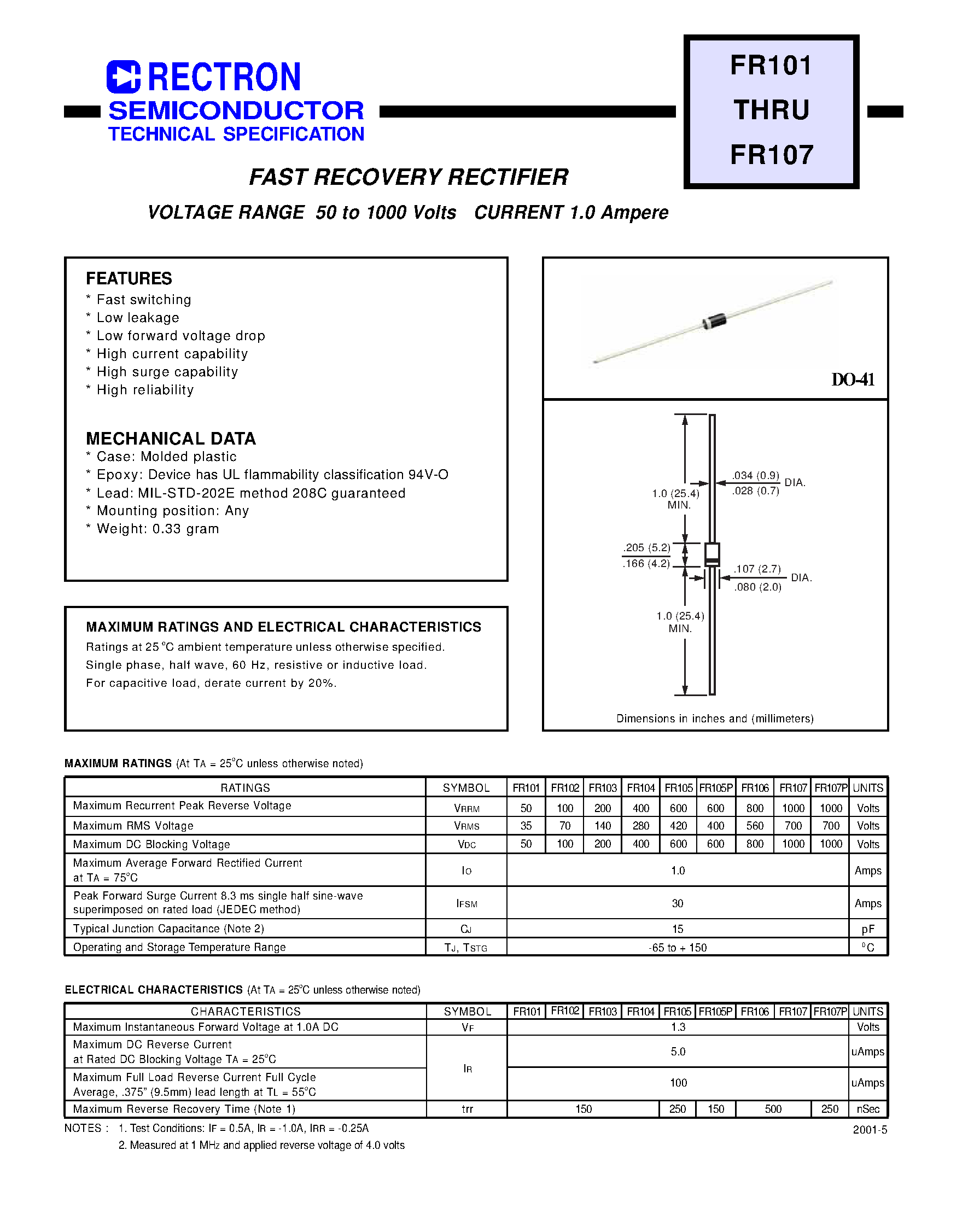 datasheet-fr207