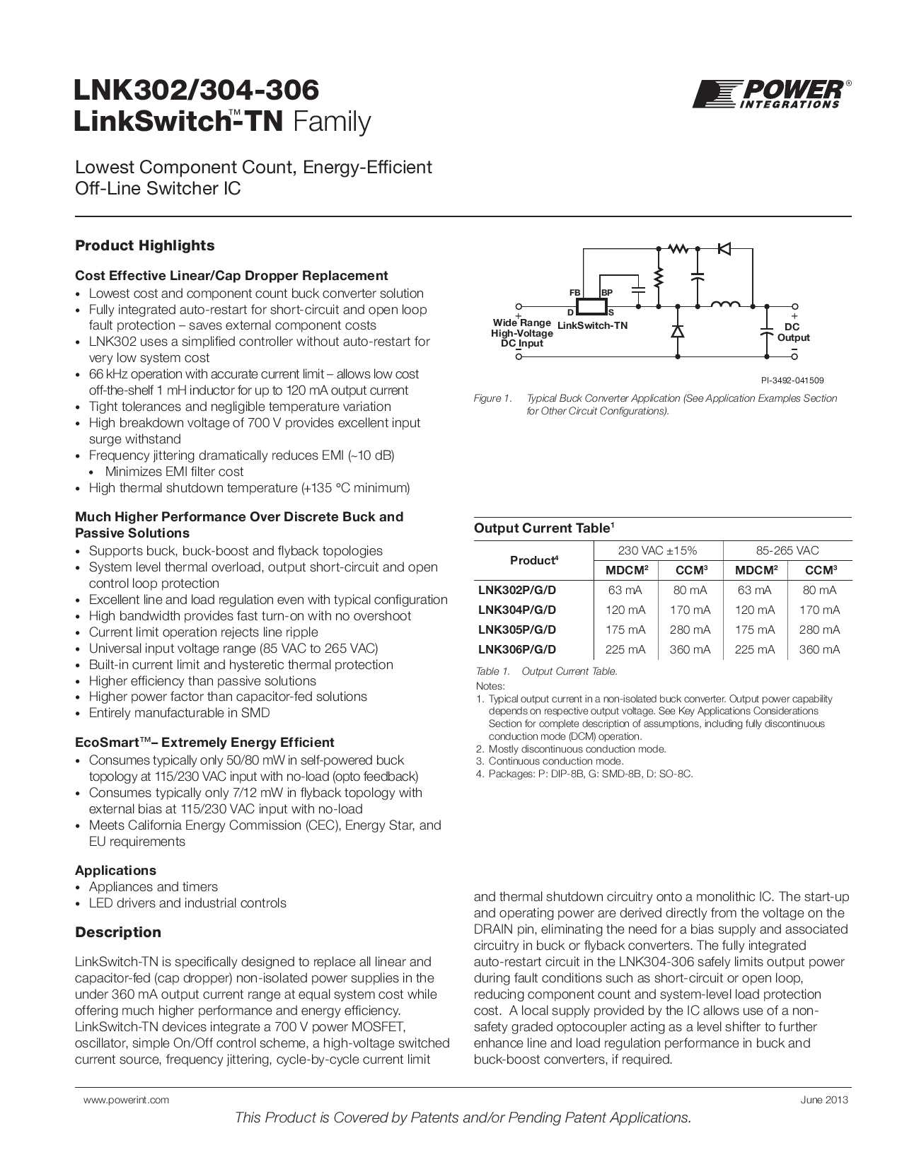 lnk306gn-datasheet
