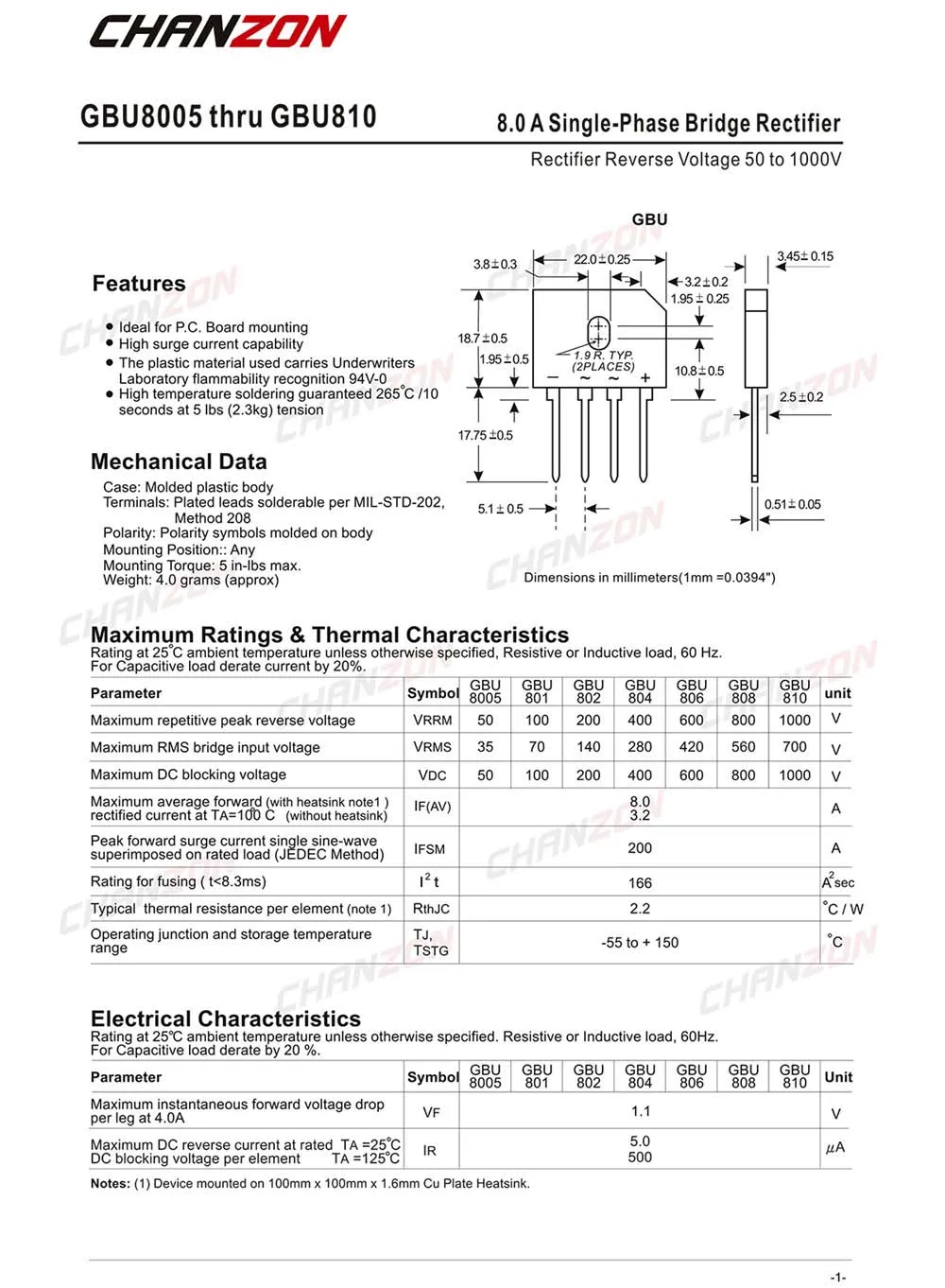 kbu1010g-datasheet