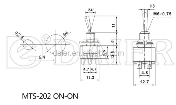 6a125vac-toggle-switch-datasheet
