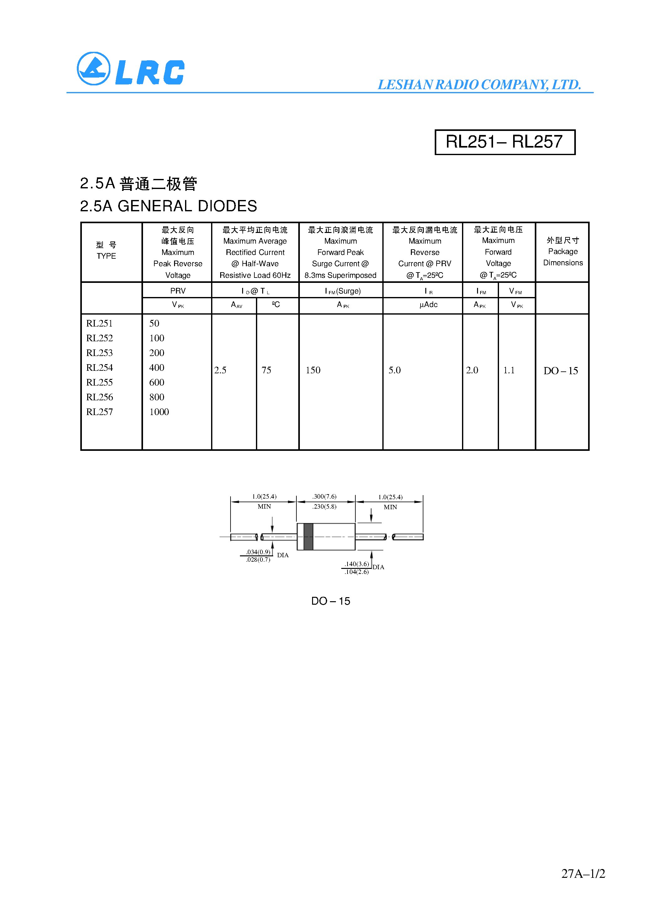 diode-5399-datasheet