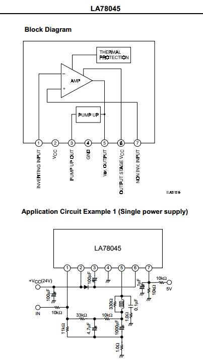 la78045-datasheet la78045-datasheet