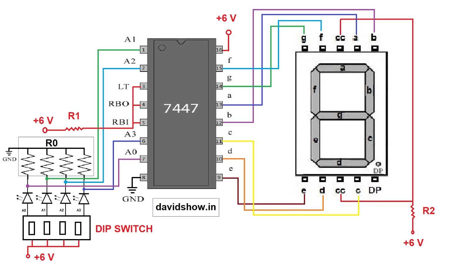 7-segment-display-driver-datasheet
