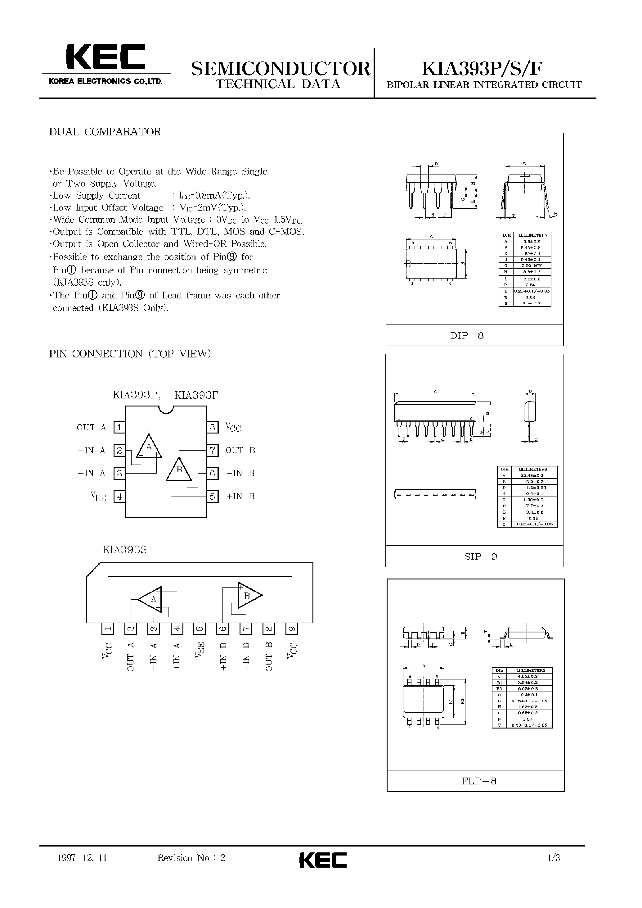 kia6213s-datasheet kia6213s-datasheet