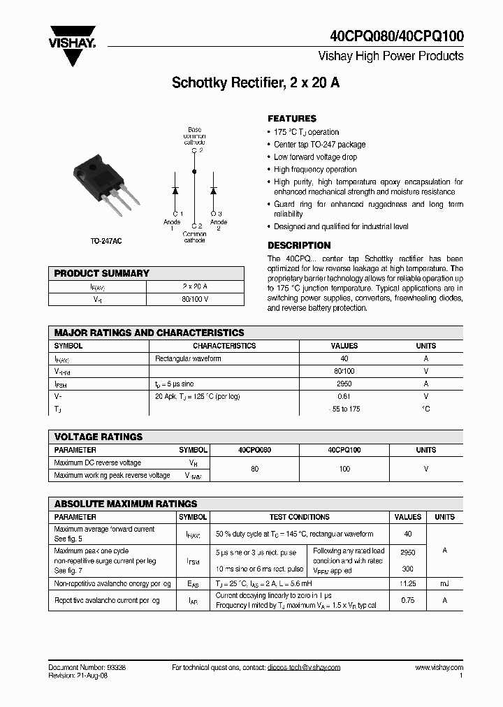 72cpq030-datasheet