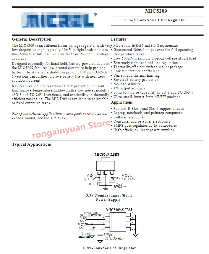 mic5209-datasheet mic5209-datasheet