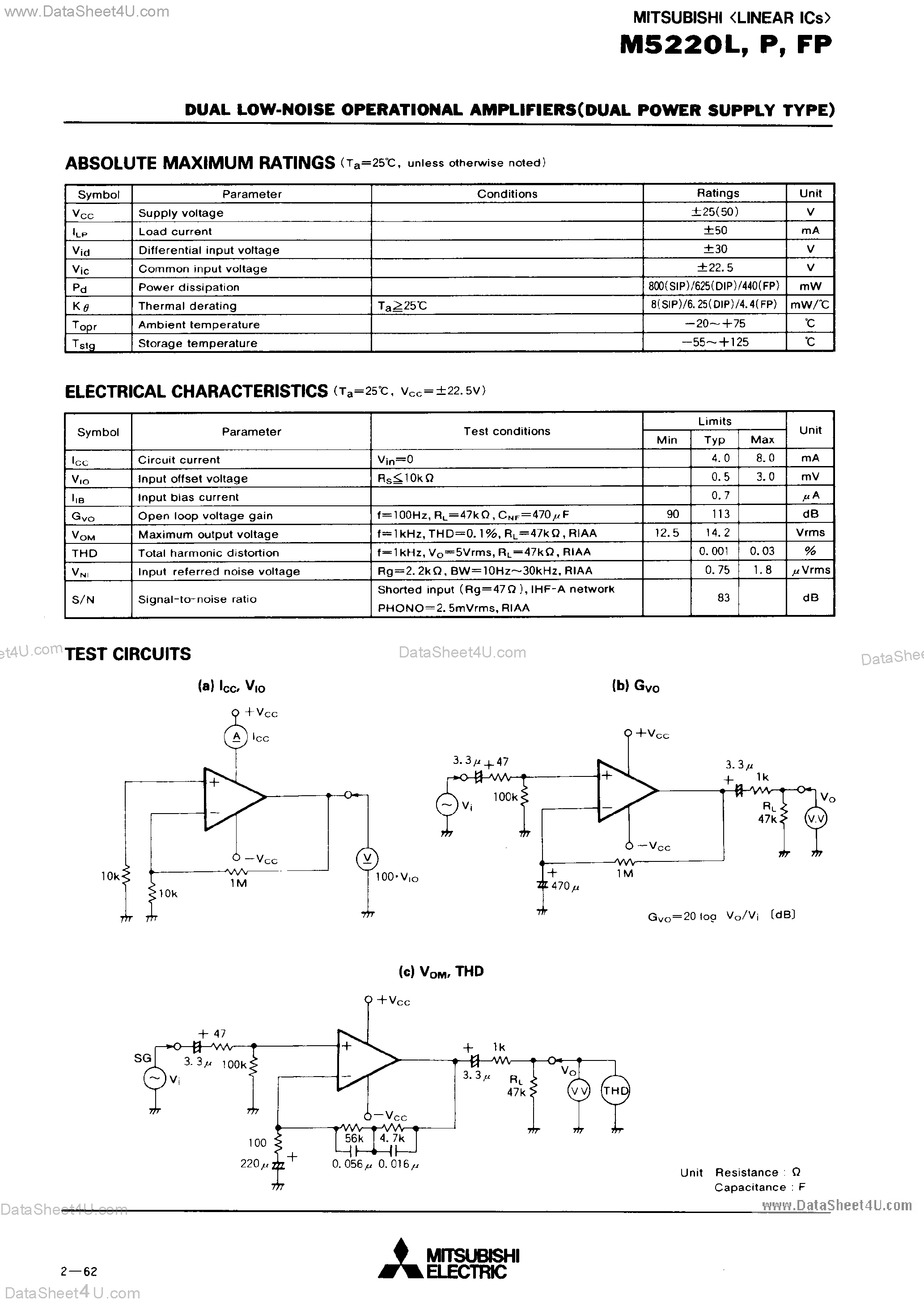 mitsubishi-datasheet