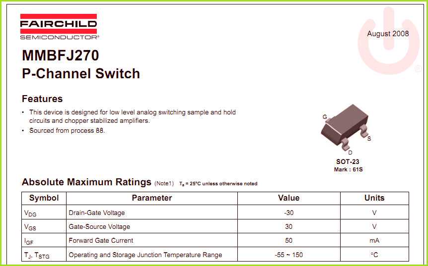mmbfj310-datasheet mmbfj310-datasheet