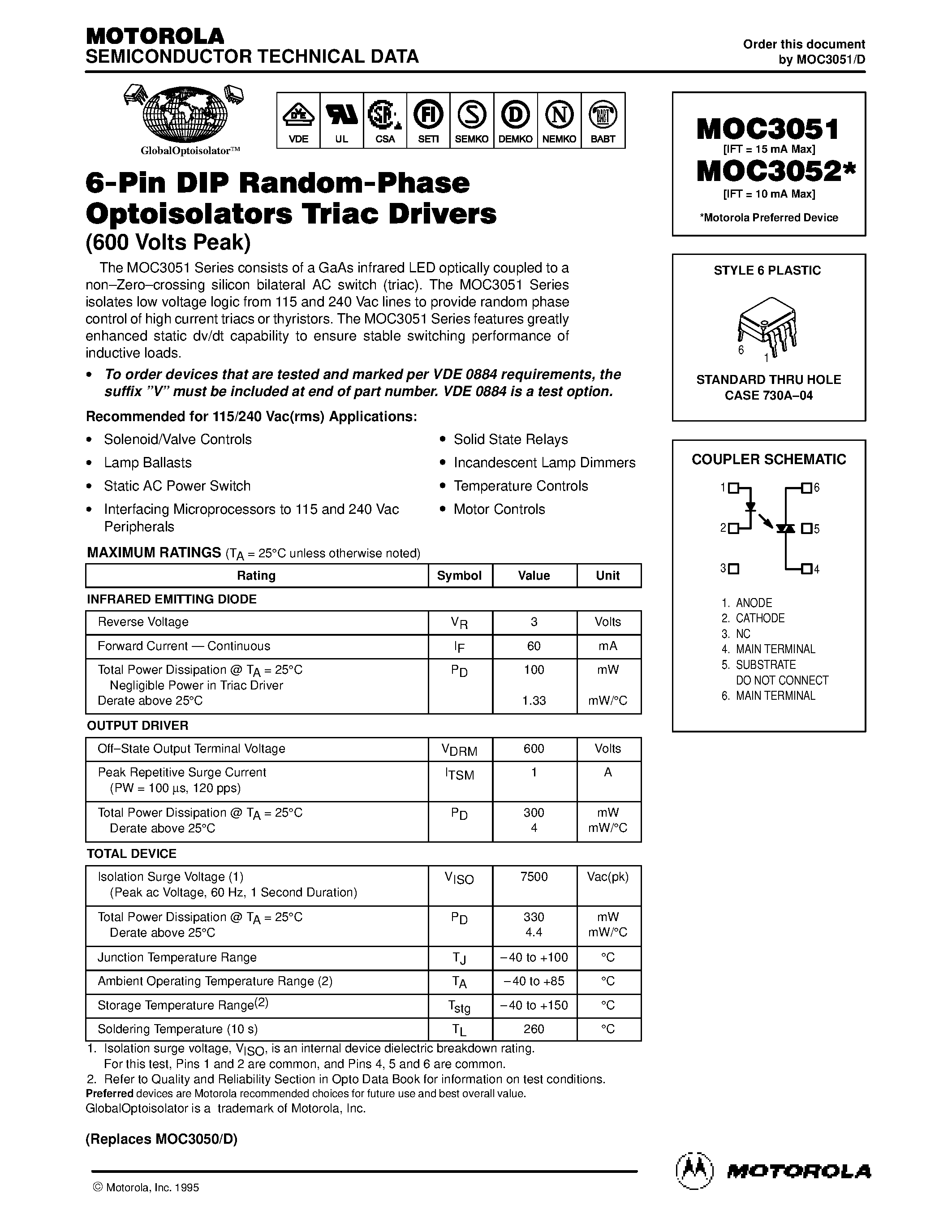 moc3051m-datasheet