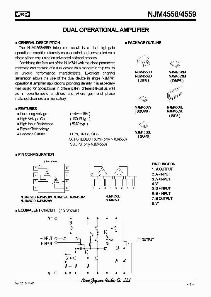 njm4558dd-datasheet