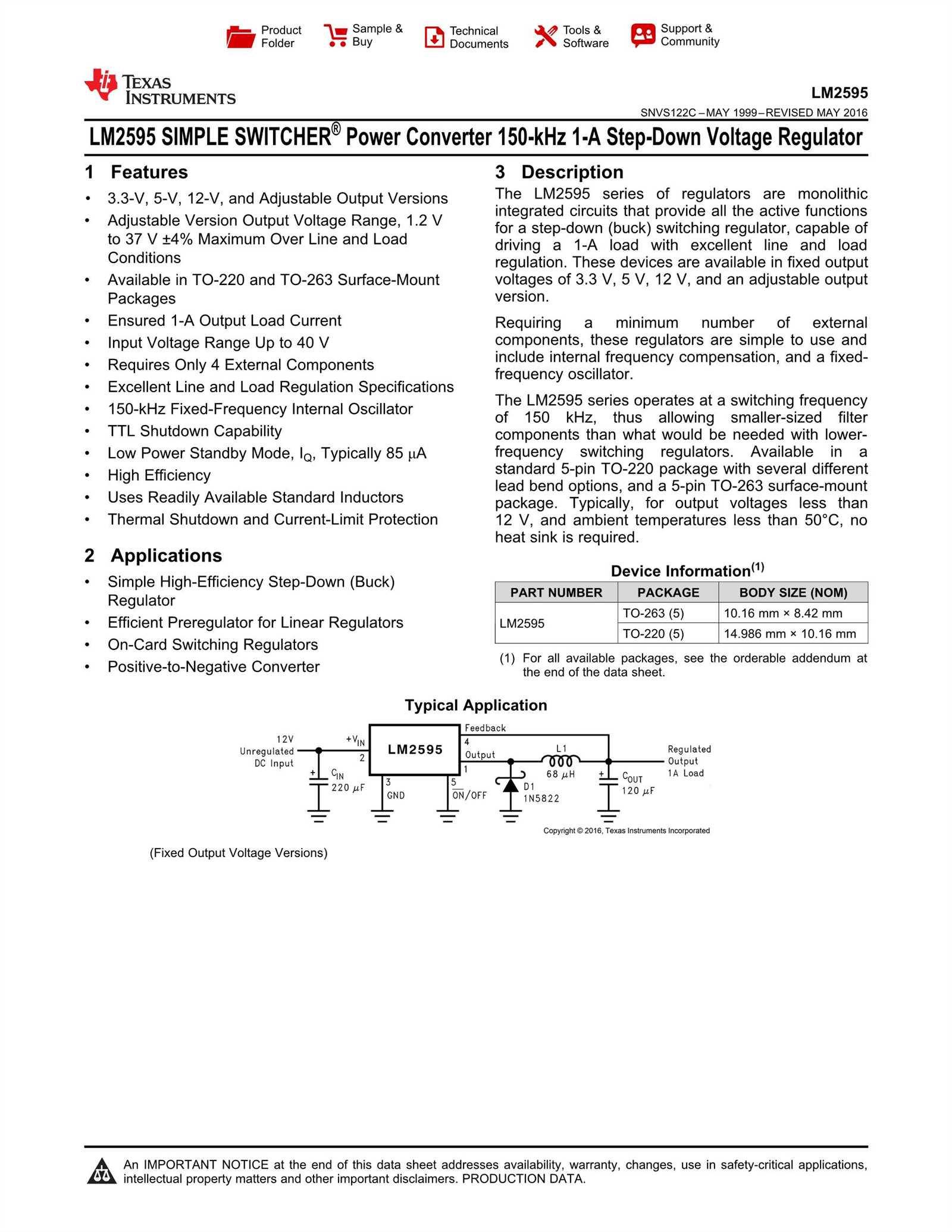 lm2595s-adj-datasheet lm2595s-adj-datasheet