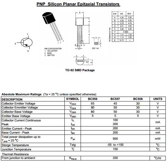 bc557b-datasheet