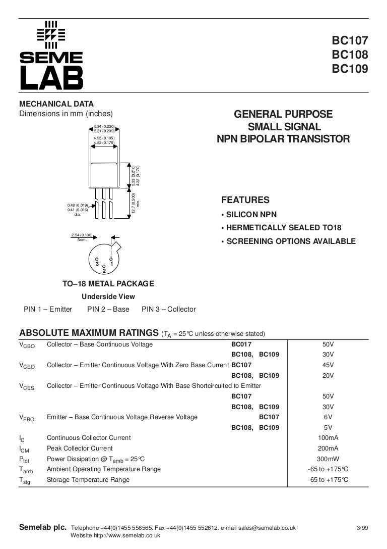 bc142-datasheet