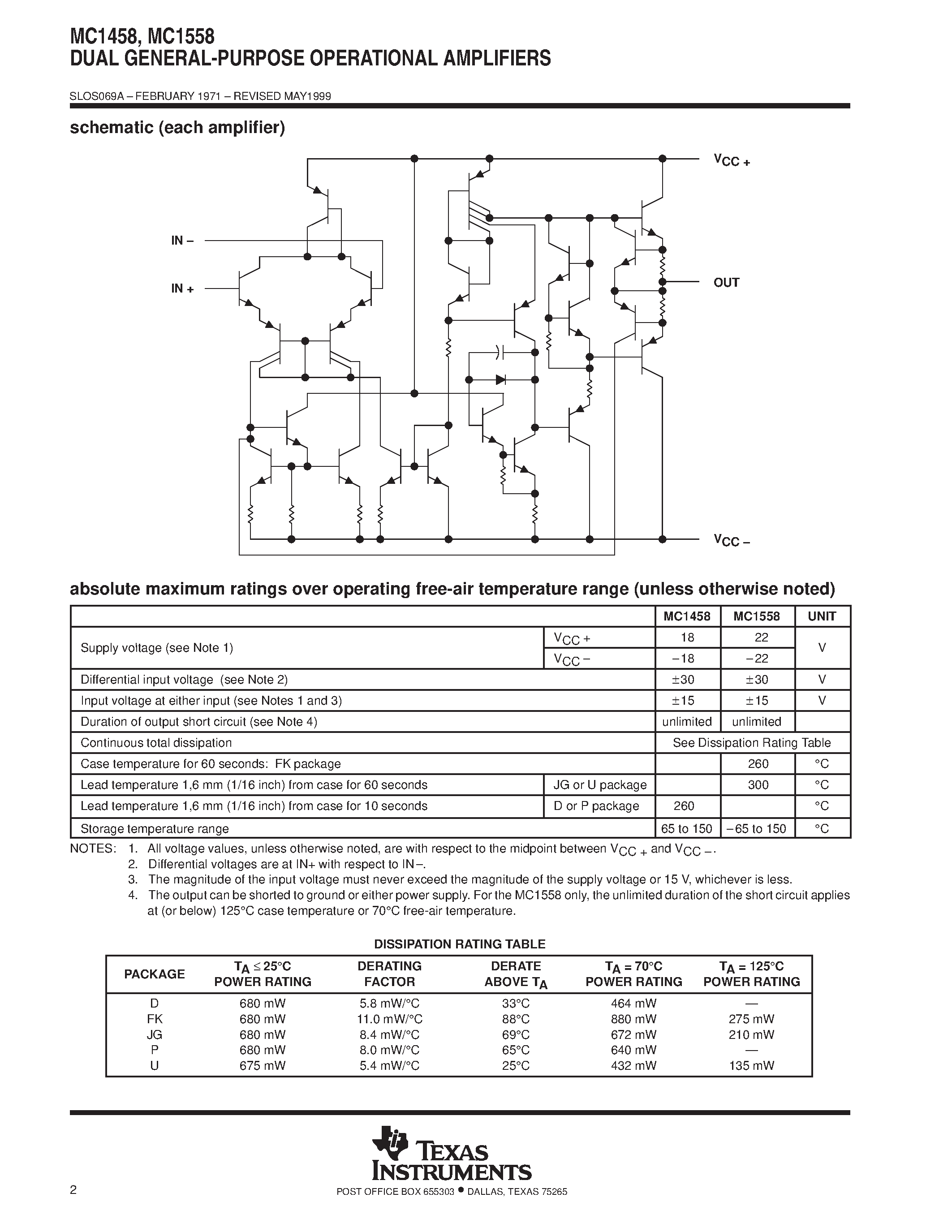 ca1458-datasheet ca1458-datasheet