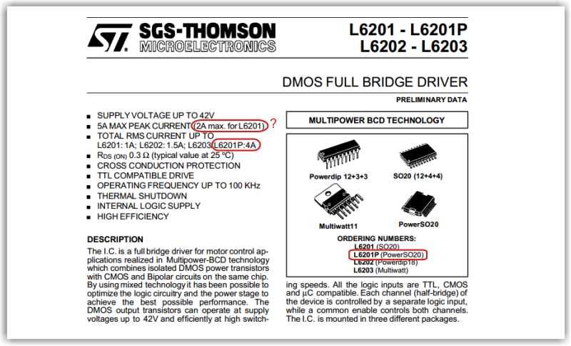l6201p-datasheet l6201p-datasheet