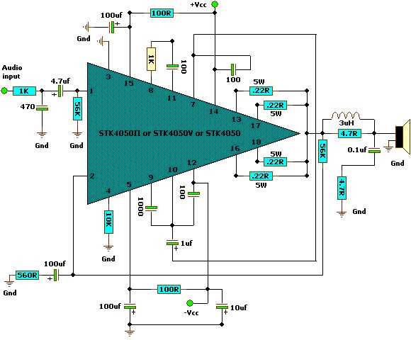 stk4050-datasheet stk4050-datasheet