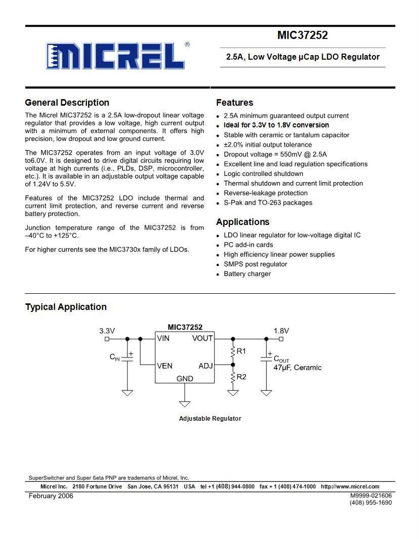 ldo-datasheet