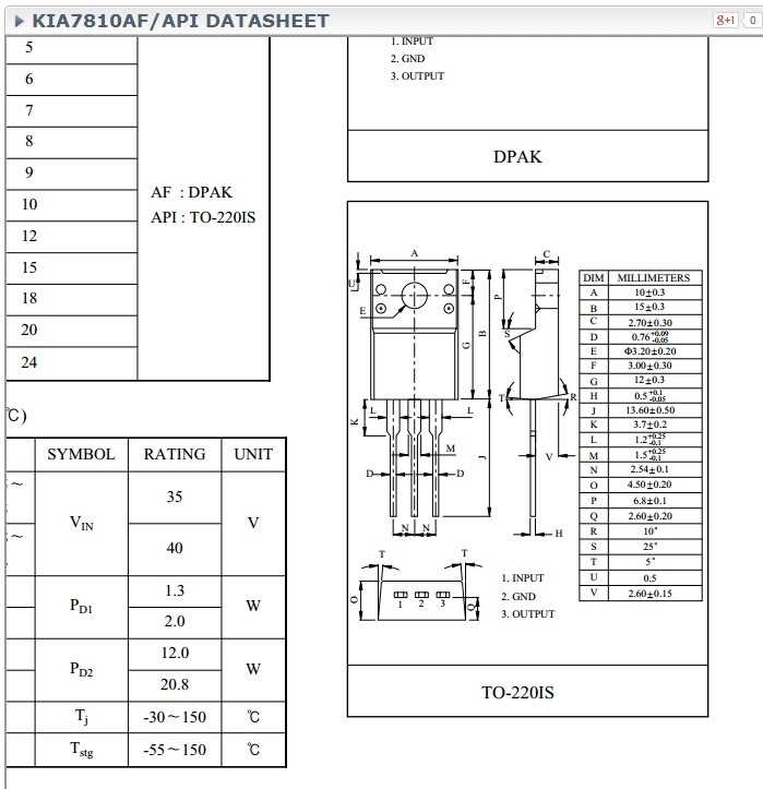 l7810cv-datasheet l7810cv-datasheet