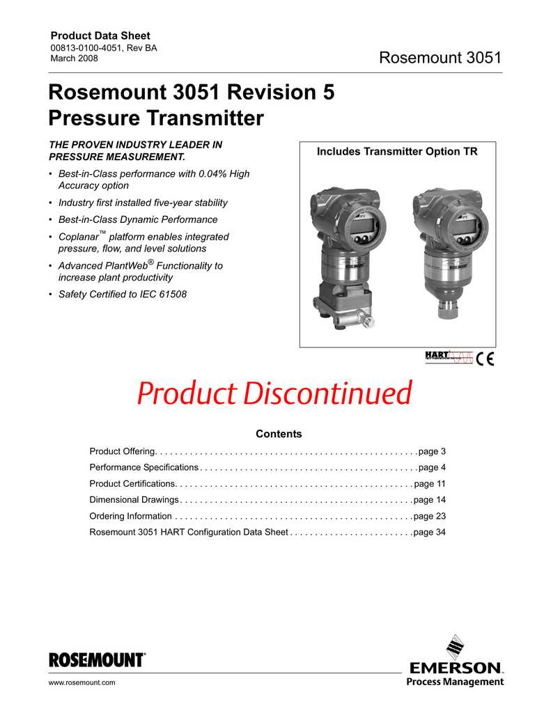 rosemount-3051c-datasheet