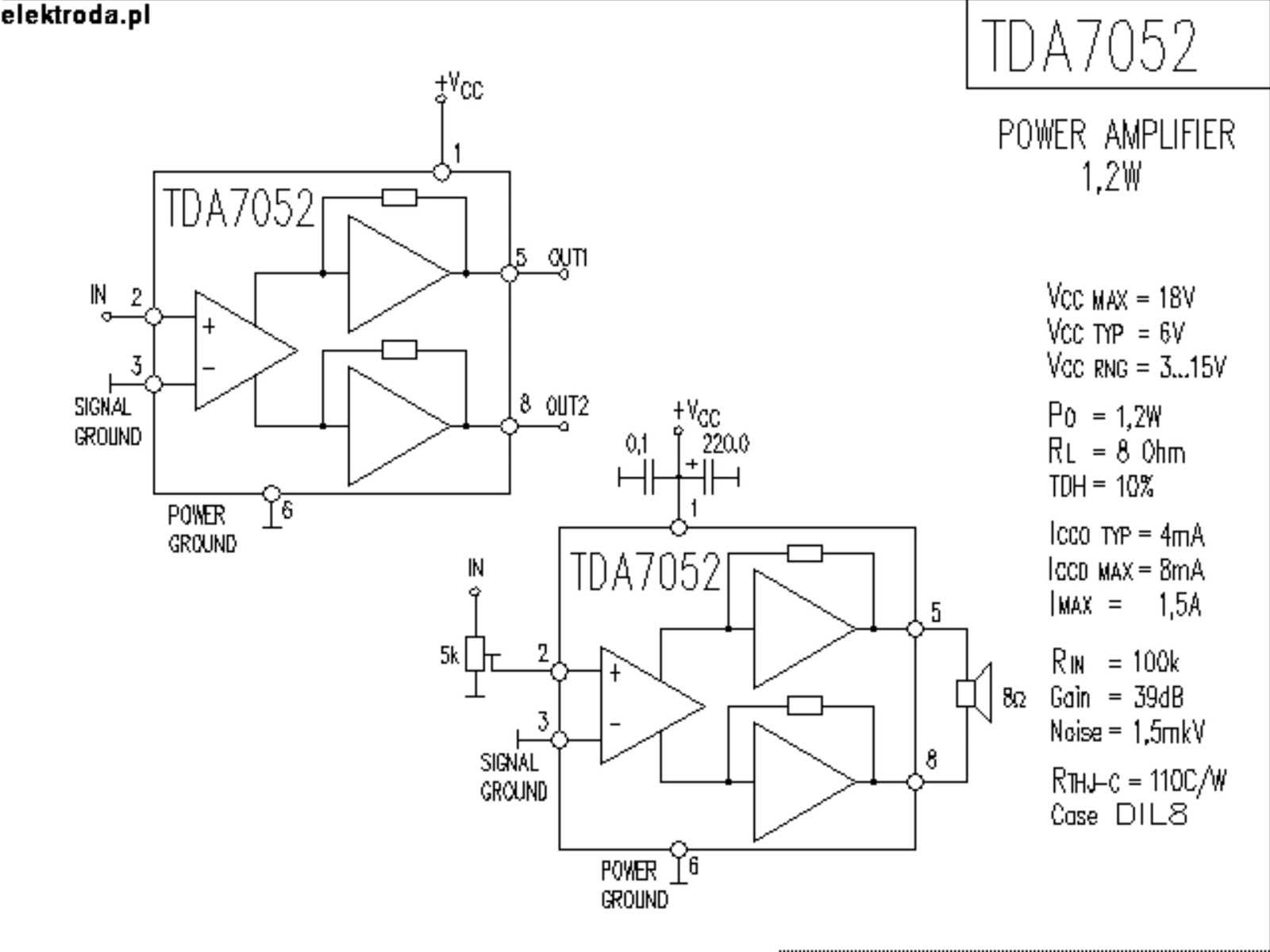 datasheet-tda7052 datasheet-tda7052