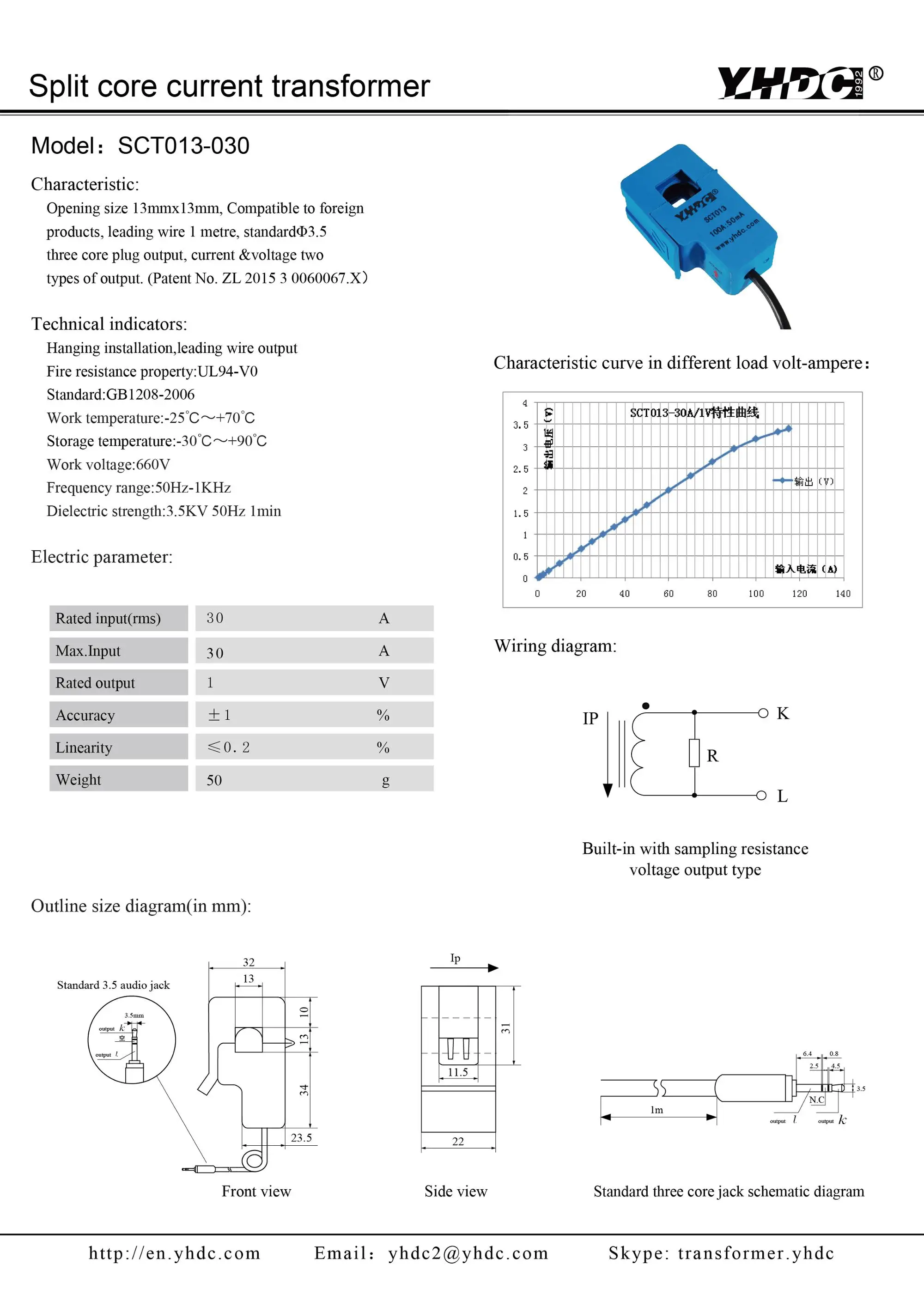 sct-013-030-datasheet sct-013-030-datasheet