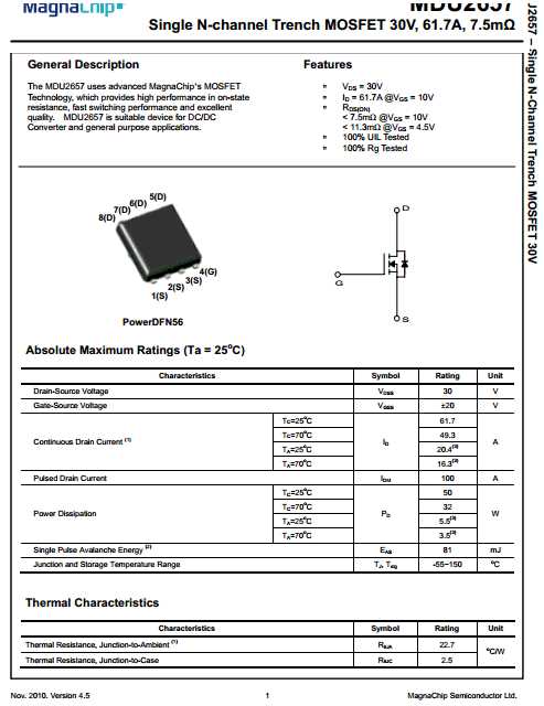 f1010e-mosfet-datasheet f1010e-mosfet-datasheet