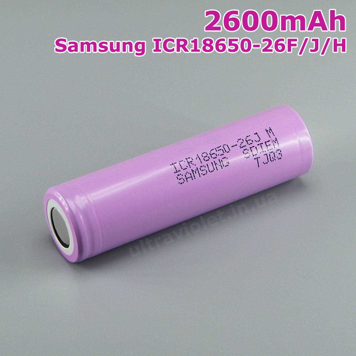 icr18650-samsung-26j-datasheet icr18650-samsung-26j-datasheet